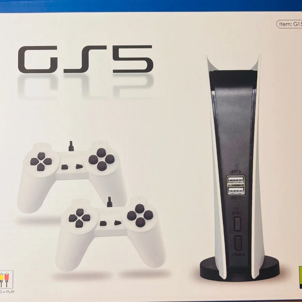 Brand New, GS5 Gamestation 5 Console 200 Classic Retro Games USB Wired